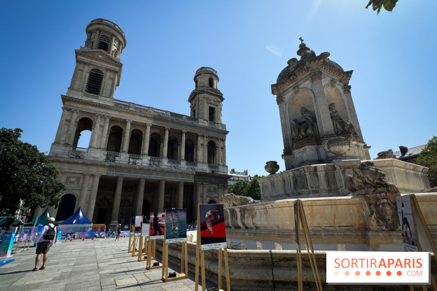 JO Paris 2024 : Fan zone Saint-Sulpice