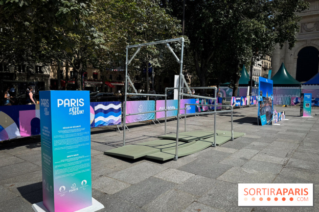 JO Paris 2024 : Fan zone Saint-Sulpice