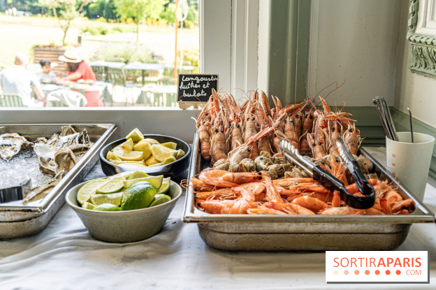 Le brunch à volonté exceptionnel de la Maison du Val à Saint-Germain-en-Laye dans les Yvelines - 78  -  crustacés