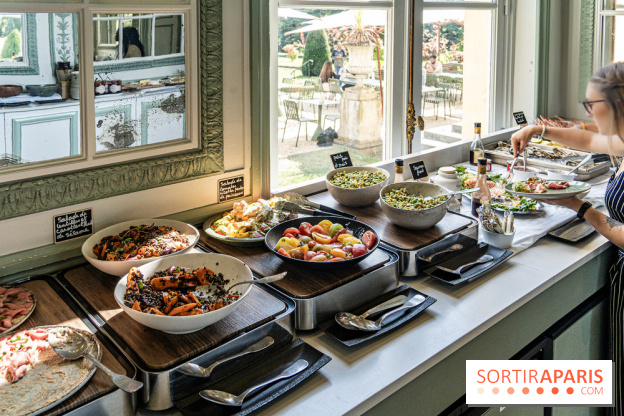 Le brunch à volonté exceptionnel de la Maison du Val à Saint-Germain-en-Laye dans les Yvelines - 78  -  buffet d'entrées