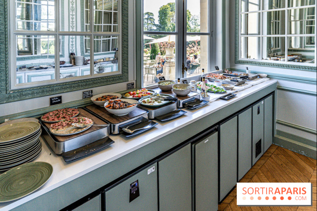Le brunch à volonté exceptionnel de la Maison du Val à Saint-Germain-en-Laye dans les Yvelines - 78  -  buffet