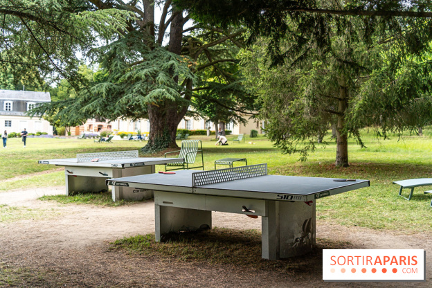Le brunch à volonté exceptionnel de la Maison du Val à Saint-Germain-en-Laye dans les Yvelines - 78  -  table de ping pong