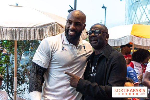 Teddy Riner fête sa 3e médaille d'or olympique à Paris
