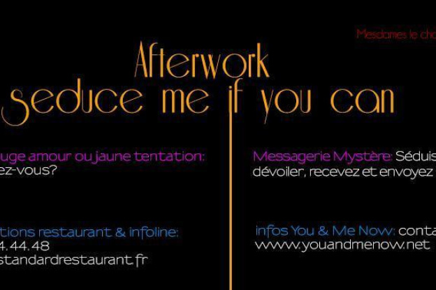 After work « Seduce me if you can »