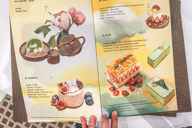 Fu Castella : pâtisserie - salon de thé dans le Marais, goûter et tea time - carte - menu