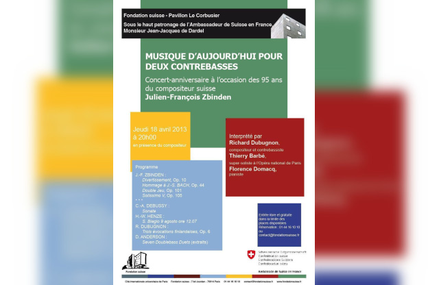 Musique d’aujourd’hui pour deux contrebasses