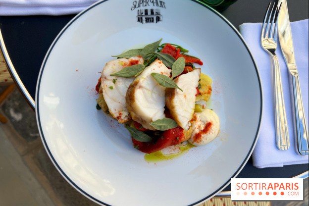 Super Huit - Lotte, poivrons, guindillas