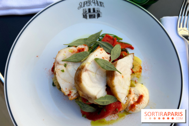 Super Huit - Lotte, poivrons, guindillas