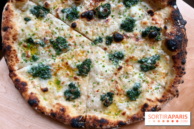 Oobatz - Pizza épinards ail