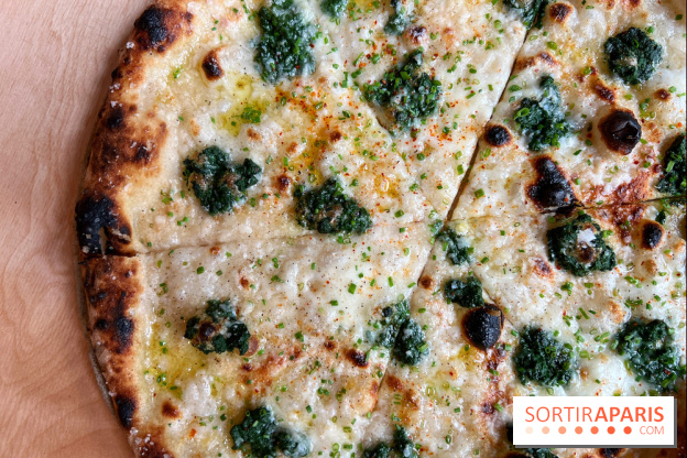 Oobatz - Pizza épinards ail