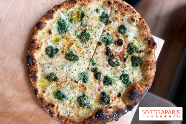 Oobatz - Pizza épinards ail