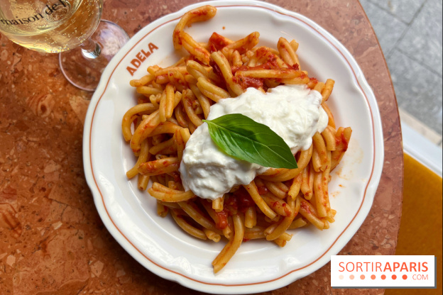 Adela - Pâtes tomates cerises et stracciatella