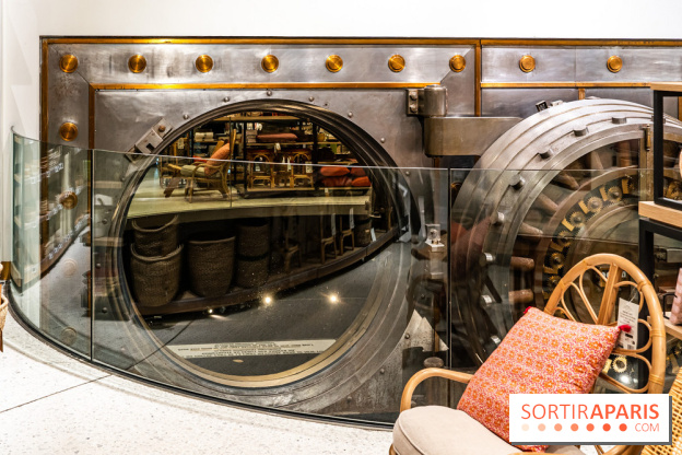 Le coffre fort historique du Monoprix des Champs-Elysées -  A7C1542