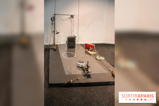 Exposition L'Electromécanomaniaque de Gilbert Peyre à la Halle Saint Pierre - DSC 1034