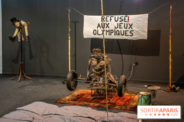 Exposition L'Electromécanomaniaque de Gilbert Peyre à la Halle Saint Pierre