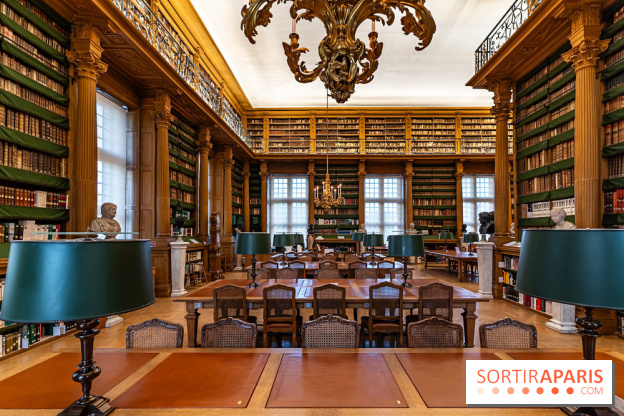 La bibliothèque Mazarine à l'Institut de France - les photos