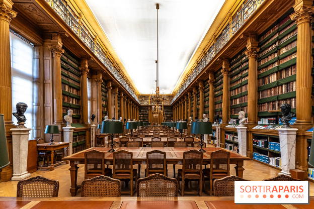 La bibliothèque Mazarine à l'Institut de France - les photos  -  A7C2100 HDR