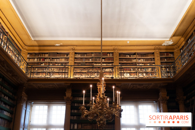 La bibliothèque Mazarine à l'Institut de France - les photos