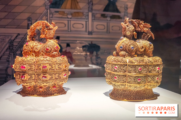 L'or des Ming, l'exposition luxueuse du musée Guimet se dévoile  - IMG20240917172741