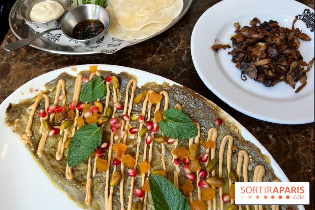 Faubourg Daimant - Carpaccio d'aubergines brûlées