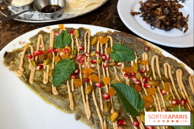 Faubourg Daimant - Carpaccio d'aubergines brûlées