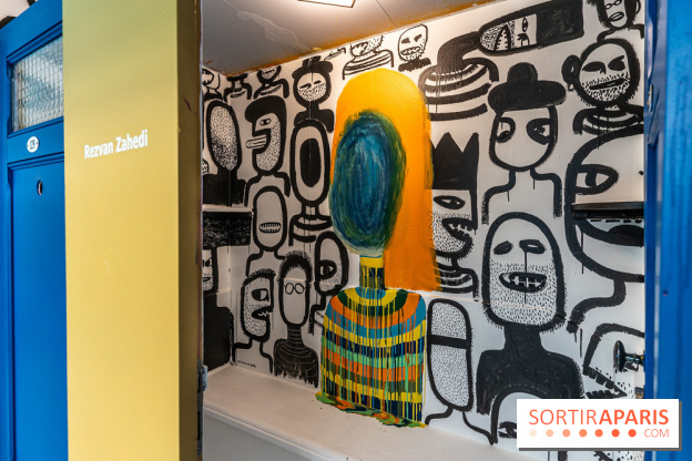 Les cabines de 70 artistes street-art à Molitor, 2e édition internationale - photos