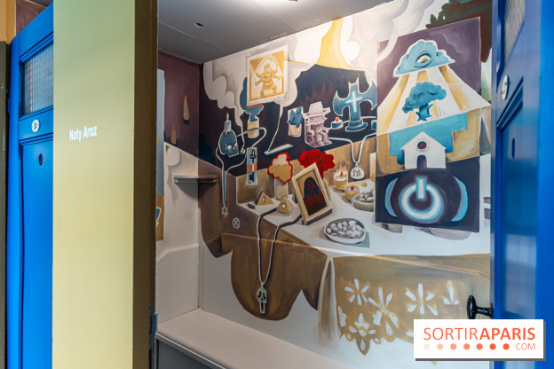 Les cabines de 70 artistes street-art à Molitor, 2e édition internationale - photos -  A7C2685