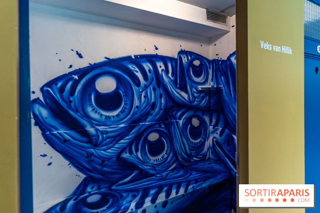 Les cabines de 70 artistes street-art à Molitor, 2e édition internationale - photos -  A7C2686