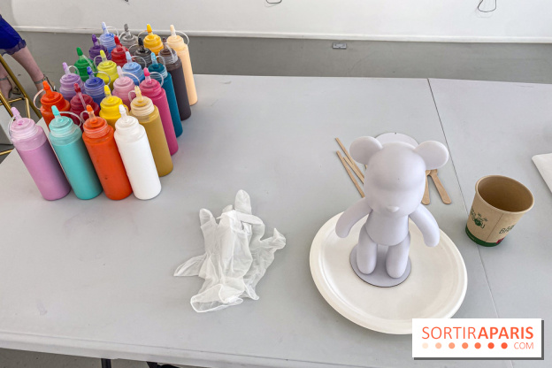 Ateliers de Paint Pouring à la galerie Goldshteyn-Saatort, à deux pas du Louvre - IMG 8435