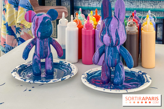 Ateliers de Paint Pouring à la galerie Goldshteyn-Saatort, à deux pas du Louvre - IMG 8440