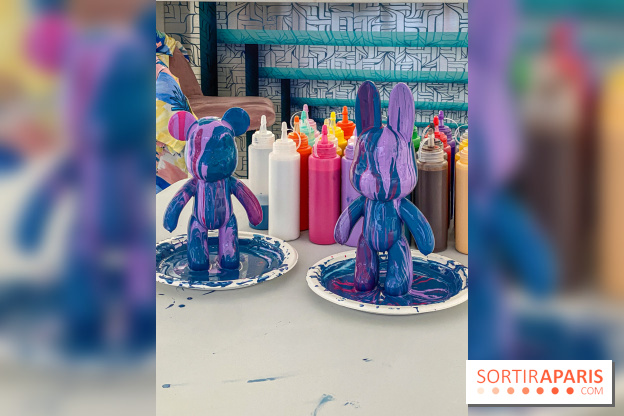 Ateliers de Paint Pouring à la galerie Goldshteyn-Saatort, à deux pas du Louvre - IMG 8441