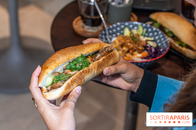 Phin Mi, le coffee shop vietnamien et banh mi Paris 5e -  banh mi hoi an porc mijoté aux 5 épices