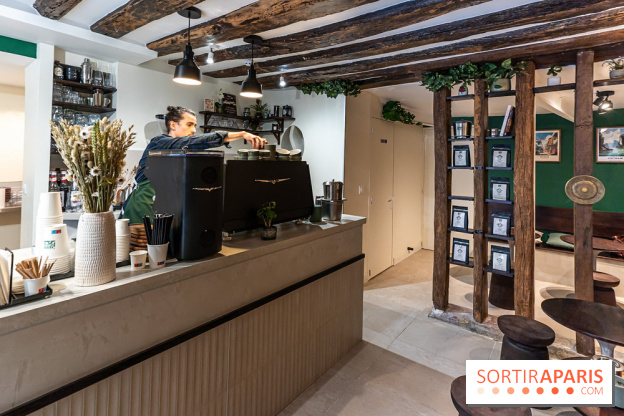 Phin Mi, le coffee shop vietnamien et banh mi Paris 5e -  salle