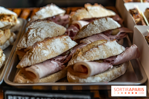 Petite Île Paris, la boulangerie franco-taiwannaise artisanale -  sandwich jambon beurre