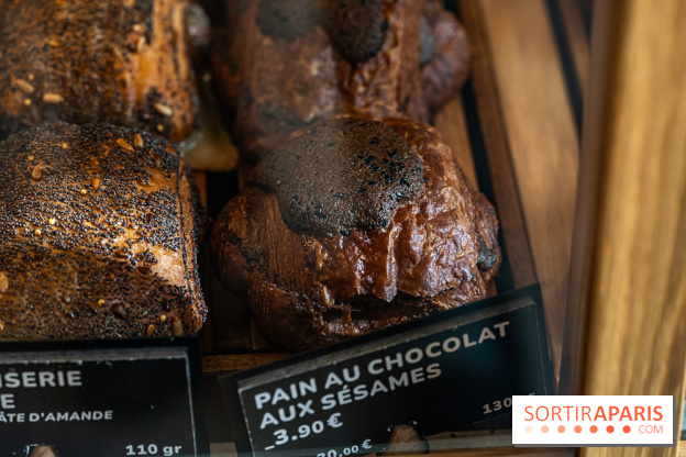 Petite Île Paris, la boulangerie franco-taiwannaise artisanale -  pain au chocolat au sésame