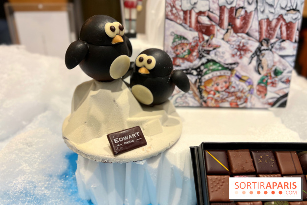 Chocolats de Noël et calendrier de l'Avent 2024 d'Edwart Chocolatier