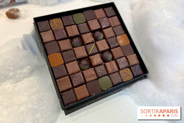 Chocolats de Noël et calendrier de l'Avent 2024 d'Edwart Chocolatier