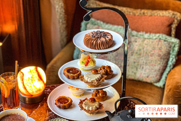 L'élégant Tea Time du Saint James Paris, à savourer dans l'écrin feutré de sa bibliothèque - image00049