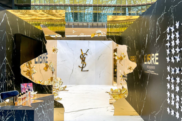 Yves Saint Laurent Beauty pop up Libre
