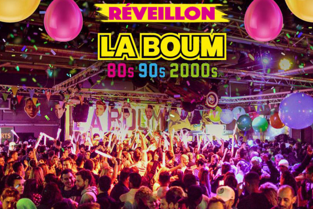 La BOUM du RÉVEILLON 2025 : formule tout inclus !
