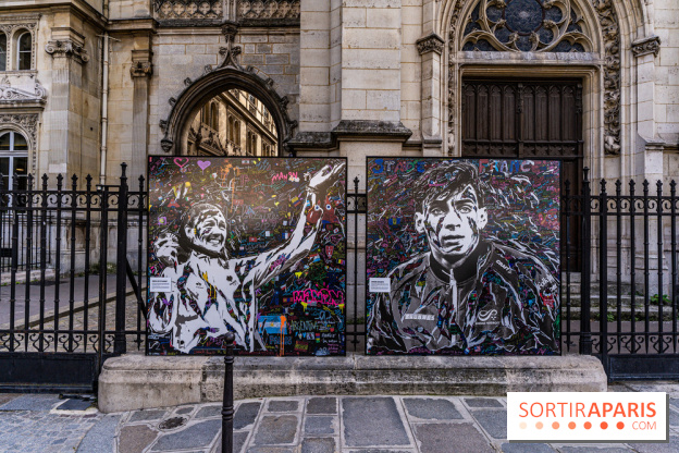 Les visages des Jeux, l'exposition street-art gratuite de Jo Di Bona à Paris