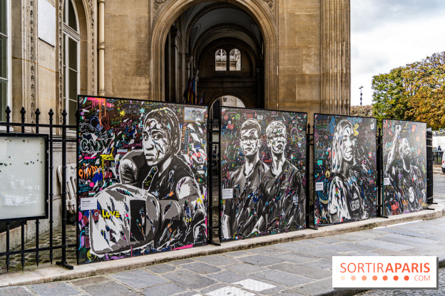 Les visages des Jeux, l'exposition street-art gratuite de Jo Di Bona à Paris