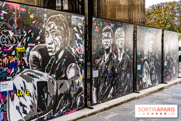 Les visages des Jeux, l'exposition street-art gratuite de Jo Di Bona à Paris
