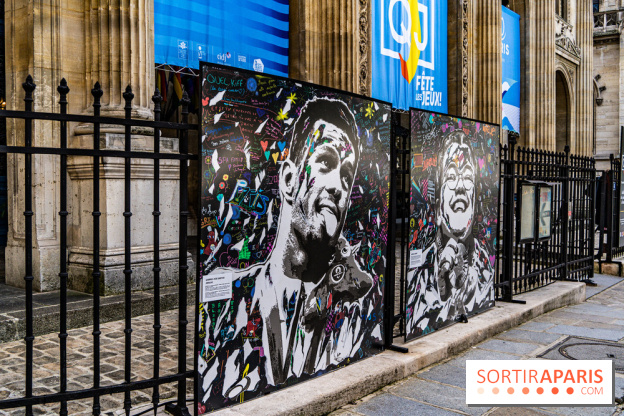 Les visages des Jeux, l'exposition street-art gratuite de Jo Di Bona à Paris