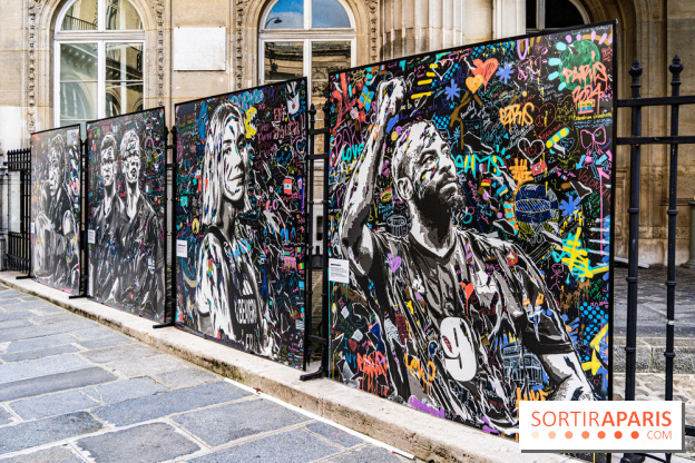Les visages des Jeux, l'exposition street-art gratuite de Jo Di Bona à Paris