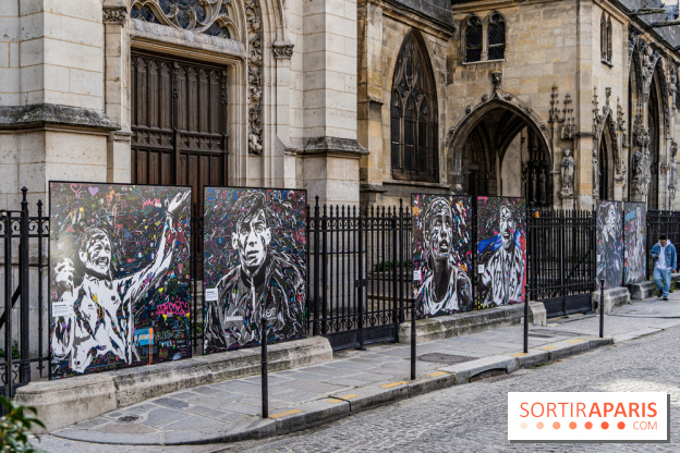 Les visages des Jeux, l'exposition street-art gratuite de Jo Di Bona à Paris