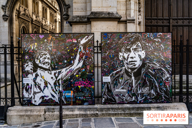 Les visages des Jeux, l'exposition street-art gratuite de Jo Di Bona à Paris