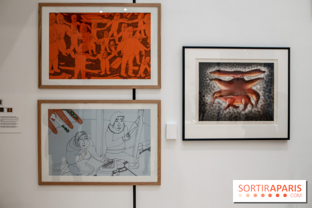 Exposition sur l'art inuit au Centre culturel canadien, nos photos