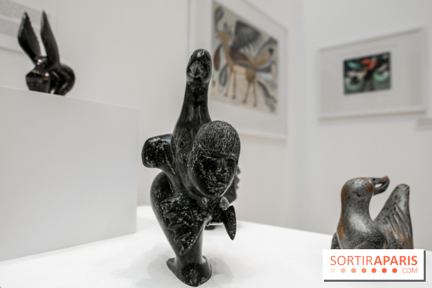 Exposition sur l'art inuit au Centre culturel canadien, nos photos
