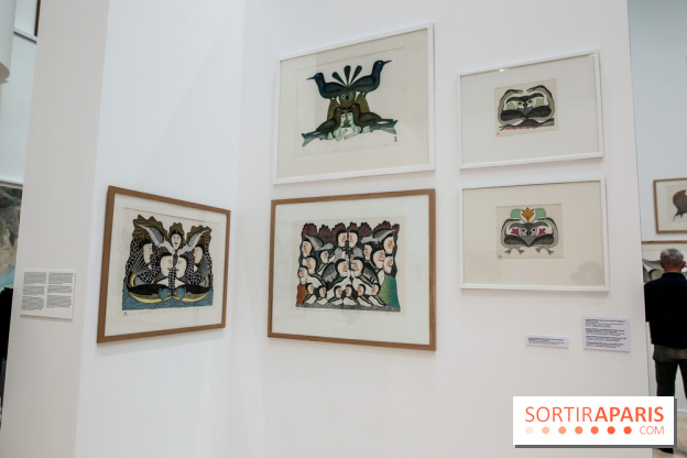 Exposition sur l'art inuit au Centre culturel canadien, nos photos